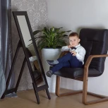 Зеркало напольное BeautyStyle 1 черный 138 см х 35 см от фабрики Mebelik