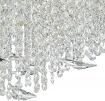 Подвесная люстра (12051/11P Chrome) Indigo Giulietta V000599 (220V, хрусталь, подвески, на тросе, круглые)