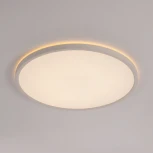 Настенно-потолочный светильник круглый светодиодный с подсветкой Citilux Norma CL748400 (220V, круглые, IP40)