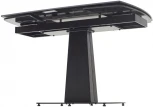 Стол M-City BALDE 120 MATT BLACK MARBLE SOLID CERAMIC / BLACK
