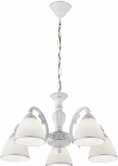 Подвесная люстра Arte Milano AM340837 340837/5 WT+SL (220V, на цепи)
