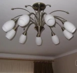 Потолочная люстра Eurosvet 22080 22080/9 античная бронза