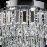 Потолочная люстра хрустальная с пультом Бриз 111014416
