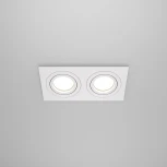 Встраиваемый светильник Atom GU10 2x50Вт Maytoni Technical DL024-2-02W (220V)