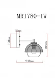 Бра MyFar Hloya MR1780-1W (220V)