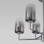 Потолочная люстра на штанге Eurosvet Pluto 60156/6 хром (220V)