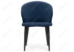 Стул Woodville на металлокаркасе Алсисар темно-синий / черный 469976