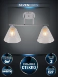 Потолочная люстра на штанге Seven Fires Fabius SF3391/2C-CR-CL