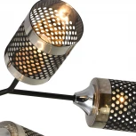 Потолочная люстра на штанге Reluce 01405-3.3-06B BK+CR (220V)