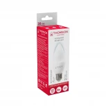 Лампочка светодиодная белая свеча E27 6W Thomson Candle TH-B2359