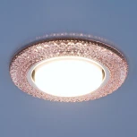 Встраиваемый точечный светильник Elektrostandard 3030 GX53 PK розовый