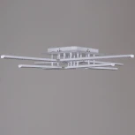 Потолочная люстра RGB светодиодная на штанге с пультом Reluce 77138-0.3-4+4 (220V)