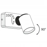 Спот Maytoni Alliot SP317-CW-01-W