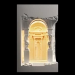 Гипсовый встраиваемый светильник под покраску Loft It Antique 10355B (220V)