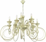 Подвесная люстра Arte Milano AM349920 349920/8-4 CG (220V, подвески, на цепи, подсвечник, свеча)