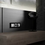 Выключатель трехклавишный (серебряный матовый) Werkel W1130065 (a066803)