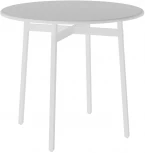 Стол обеденный Медисон белый/белый от фабрики Калифорния