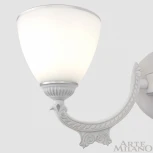 Бра с выключателем Arte Milano AM342837 342837/2W WT+SL (220V)