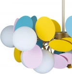 Потолочная люстра на штанге Loft IT Matisse 10008/10 mult (220V, шарики)