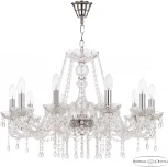 Подвесная люстра Bohemia 112 112/10/240 Ni V0300 (220V, подвески, на цепи, подсвечник, свеча)