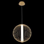 Подвесной светильник Crystal Lux SYNC SP18W LED GOLD (220V, на проводе, шар)