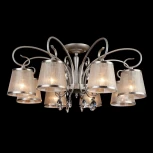 Потолочная люстра Eurosvet Liona 60065/8 серебро (220V)