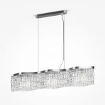 Подвесной светильник Maytoni Dune DIA005PL-06CH (220V, хрусталь, на тросе)
