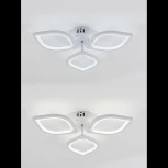 Потолочная люстра Natali Kovaltseva Simply LED LAMPS 81404 с пультом ДУ 60W, белый, LED