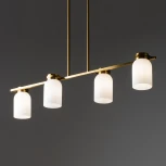 Потолочная люстра на штанге Freya Kamelia FR5446PL-04BS (220V)