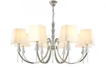 Подвесная люстра Crystal Lux Marsela SP-PL8 NICKEL