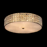 Потолочный светильник круглый Citilux Портал CL324182 (220V, хрусталь K9)