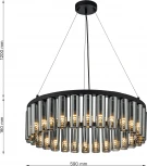 Подвесная люстра Favourite Slang 4504-30P (220V, на тросе, круглые)