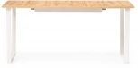 Стол раскладной Notta Лота Лофт 120 25 мм дуб вотан / белый матовый 489670