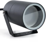 Прожектор уличный Feron Бостон 48329 DH1703 GU10, черный (220V, круглые, IP54)