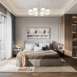 Потолочная люстра на штанге Arte Milano AM347410 347410/8 WT+G (220V)