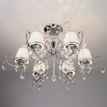 Потолочная люстра Eurosvet Rosalva 10021/6 хром