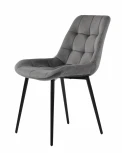 Стул MyFar Феникс темно-серый велюр MF1001-1