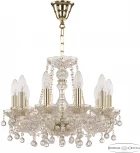 Подвесная люстра Bohemia 108 108/10/141 G (220V, подвески, на цепи, подсвечник, свеча)