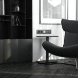 Рамка на 5 постов (черный алюминий) Werkel W0053508