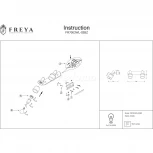 Спот Freya Arlette FR7003WL-02BZ (220V, круглые)