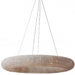 Подвесная люстра Crystal Halo L27812.32 (220V, хрусталь K9, на тросе, кольцо)