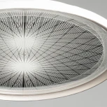 Потолочный светодиодный светильник круглый с пультом DeMarkt Норден 660014501