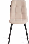 Стул обеденный Asti Tetchair (Велюр/Молочный,Черный) арт.21840