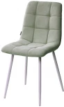 Стул CHILLI UF860-11B мятный, ткань/ белый каркас