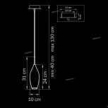 Подвесной светильник Lightstar Pentola 803028