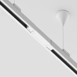 Коннектор прямой Trinity белый (трехфазный) Maytoni Technical TRA005C-31W (220V)