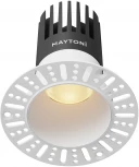 Встраиваемый светильник под гипсокартон Maytoni Dip DL122-15W-2.7K-TRS-W (LED, 220V, круглые)