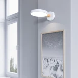 Светодиодное бра Turna White ImperiumLoft Turna-W01 (102158-26) (220V, кольцо)