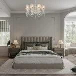 Подвесная люстра Arte Milano AM347620 347620/8 WT+SL (220V, подвески, на цепи)