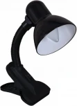Офисная настольная лампа на прищепке Reluce 00108-0.7-01 BK (220V, выключатель)